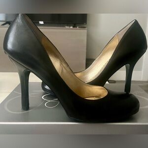 Jessica Simpson "JS-HENRI" Womens Shoes SIZE 8.5M black 4" High